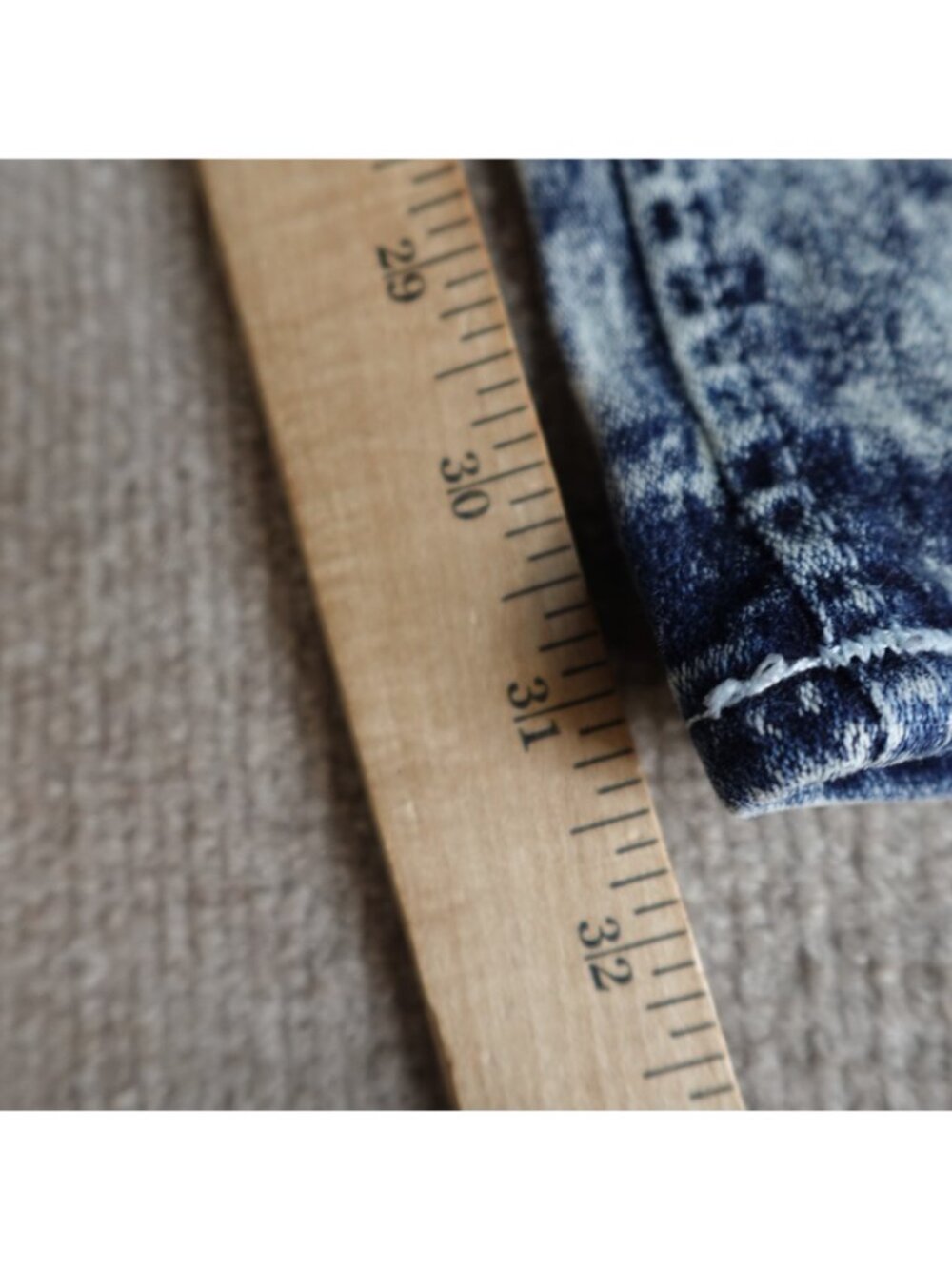 True Religion Womens Jeans 30 Blue Moto Skinny Stonewash - Picture 7 of 16